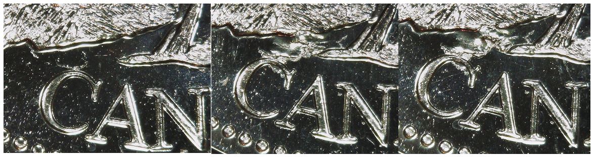 Pair-Of-1999-25-Cents-August-With-Large-Die-Chip