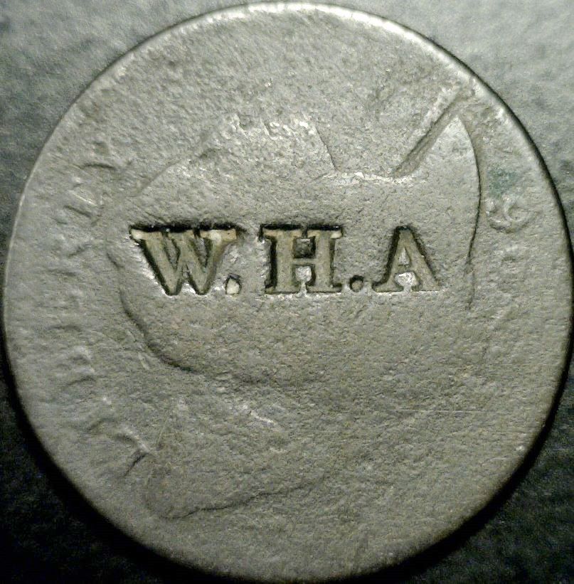 1-Dime-Silver-Coin-Of-1834-Wfg-Stamp.-4-Long