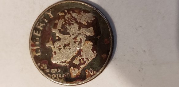 1967-Dime-And-1984-D-Jefferson,-Metal-Detector-Find-Or-Clad-Issue.