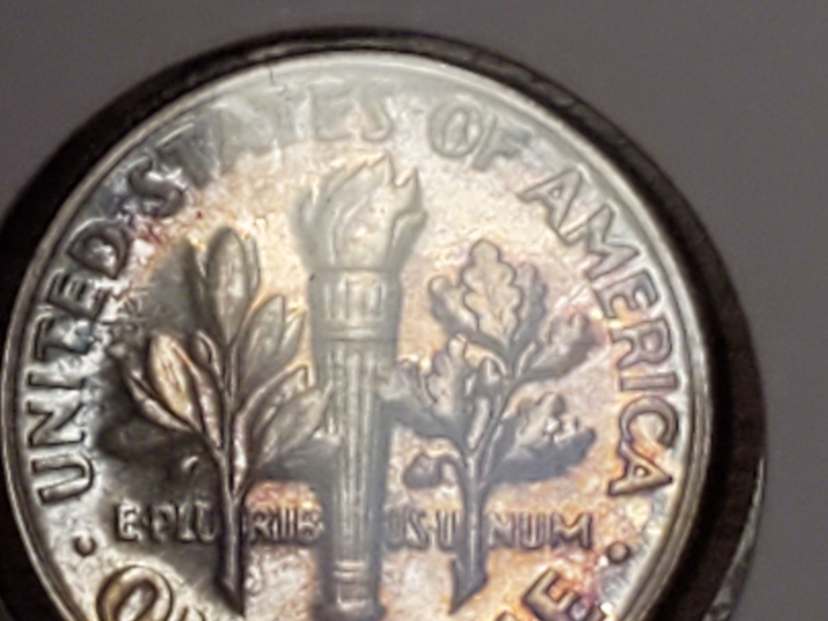 1953-Roosevelt-Beautiful-Toning.-Might-Have-Full-Torch-Lines?