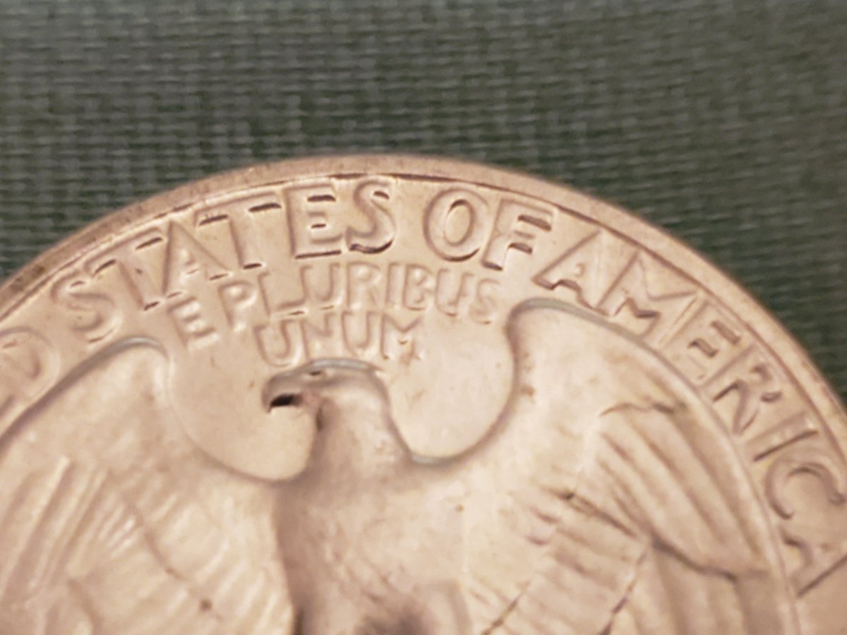 Beautiful-1964-D-Quarter.-Do-Any-Of-You-See-Any-Doubling-On-The-Letter?