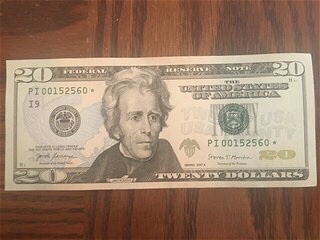 Rare-2017-A--$20-Star-Note-Single-Run-Of-32,000