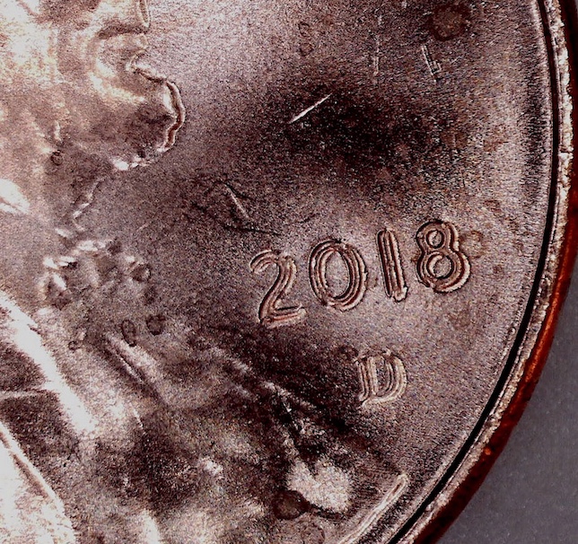 2018-D-Lincoln-Cent-With-Doubling-OBV-And-Rev