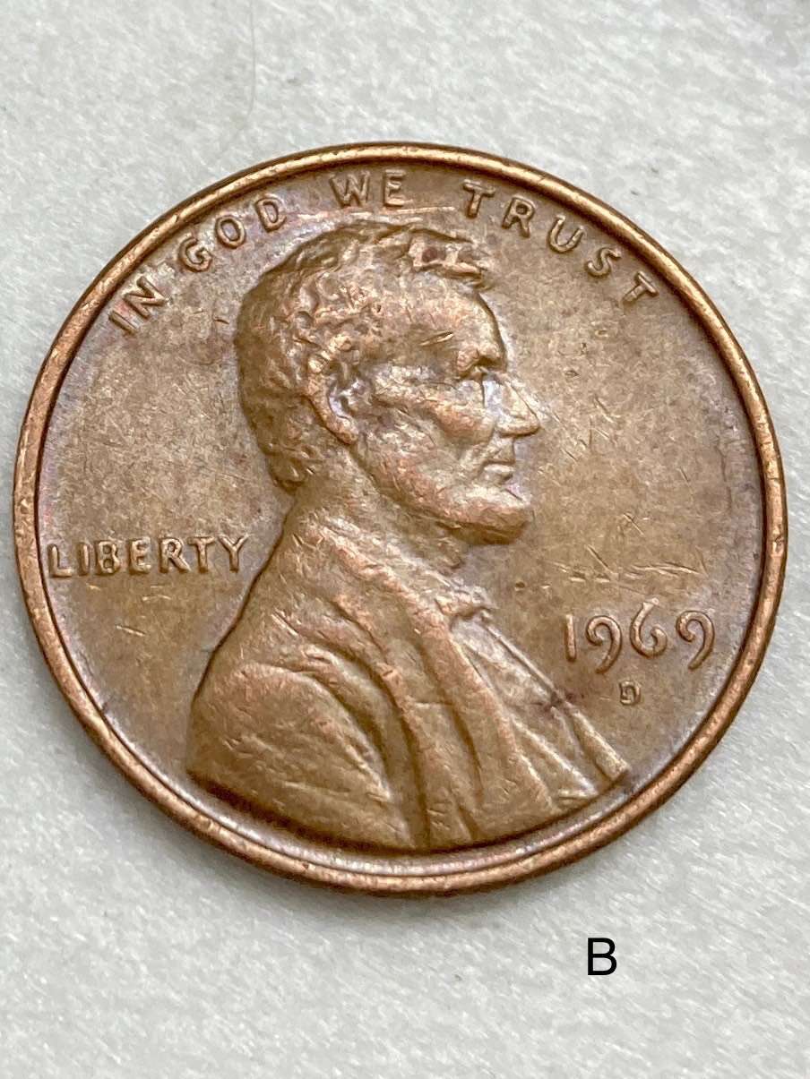 1969-Penny-Floating-Roof-Any-Error-Or-Value-Abc