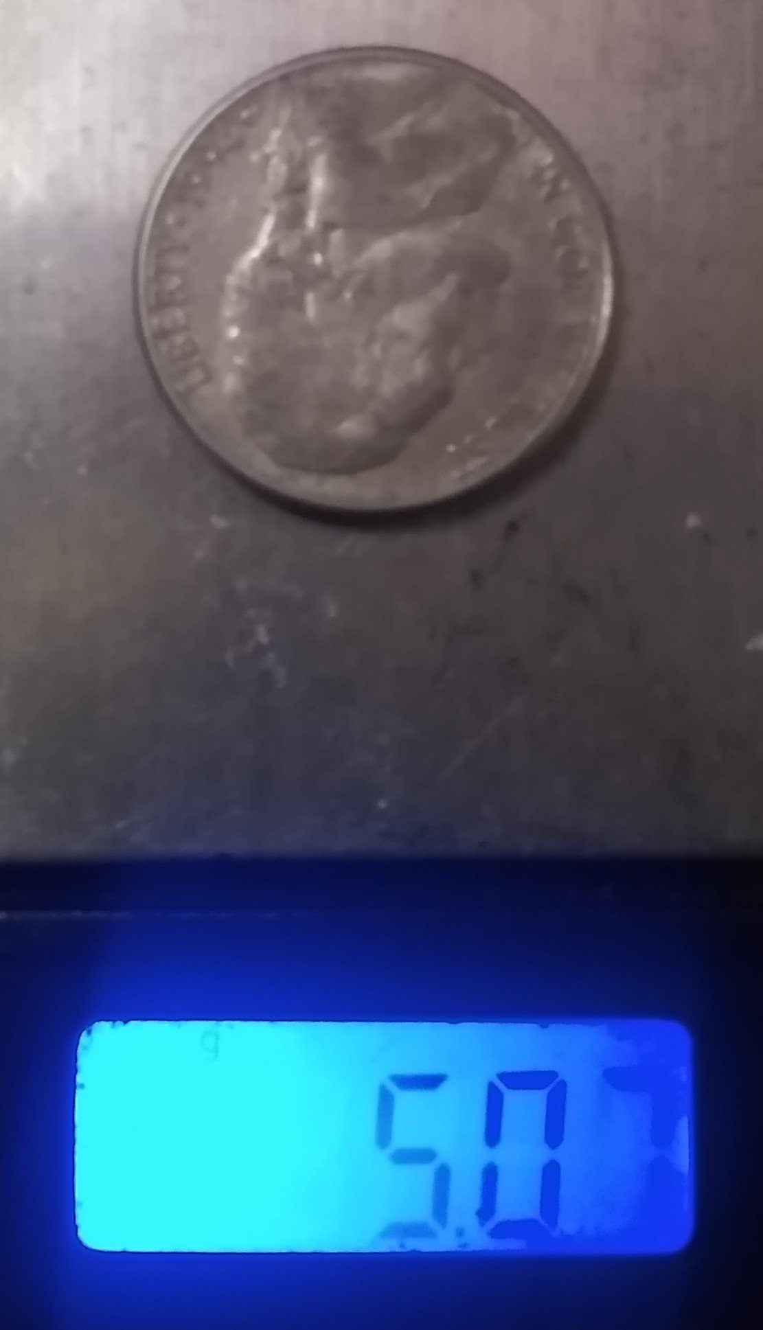 1994-P-Jefferson-Nickel.-Grease-Filled-Die-Error-
