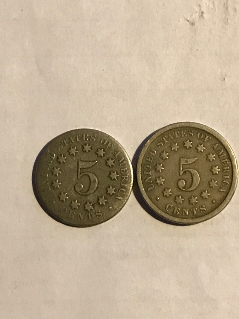 1867-Shield-Nickel-On-Different-Planchet-?