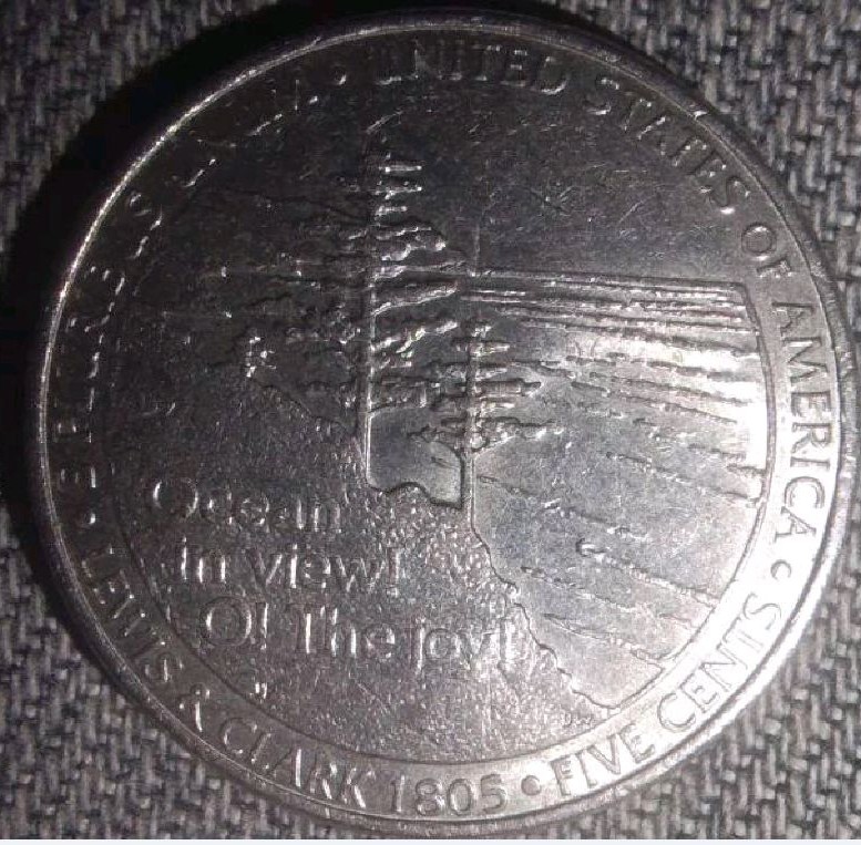 2005-P-Water-Nickel-Obverse-Struck-Through-Grease-Error