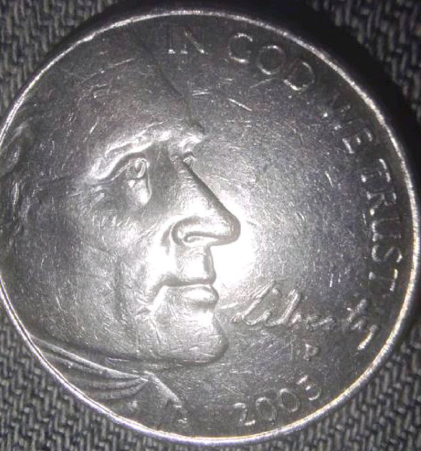 2005-P-Water-Nickel-Obverse-Struck-Through-Grease-Error