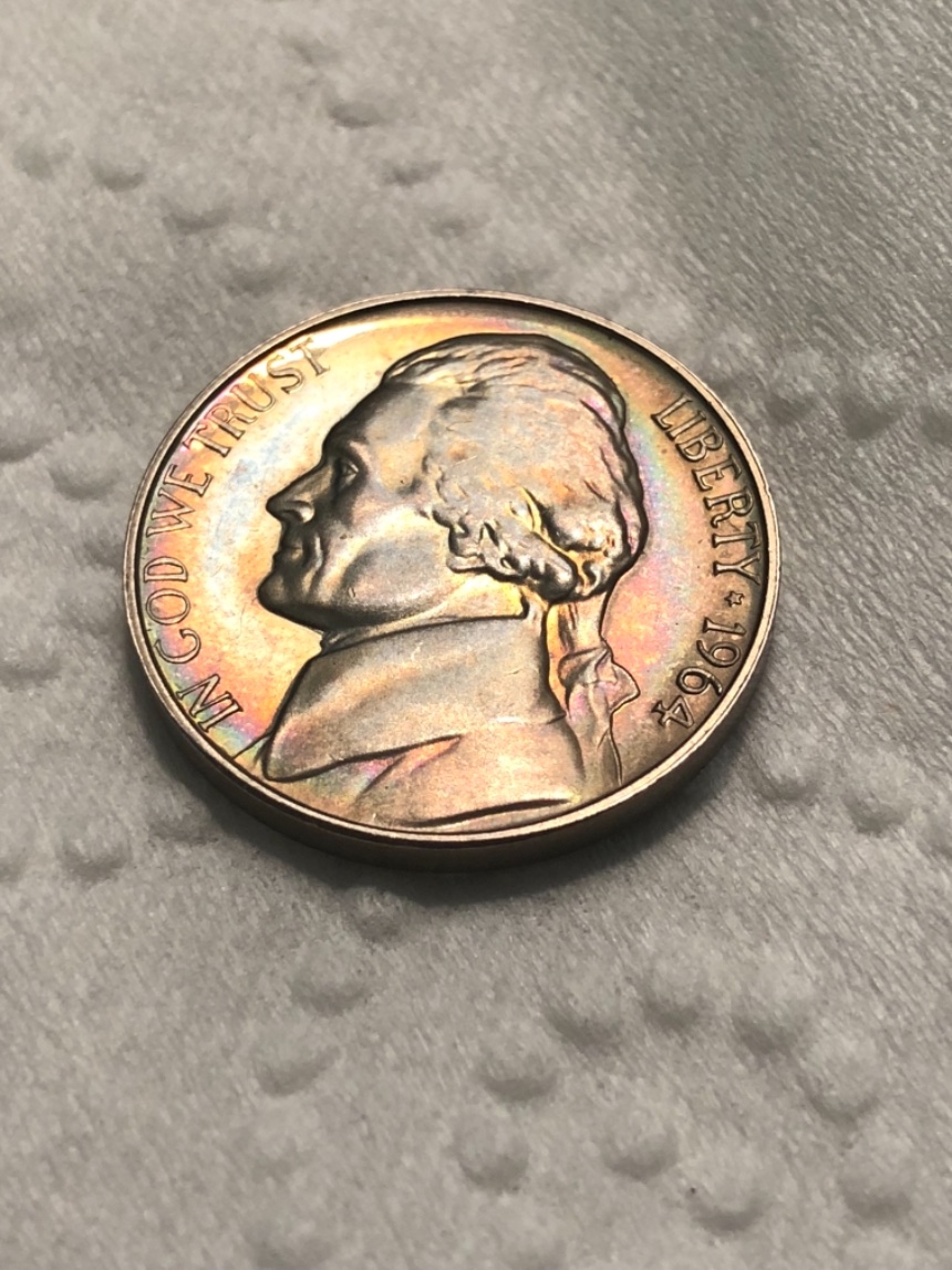 1964-Rainbow-Toned-Nickel