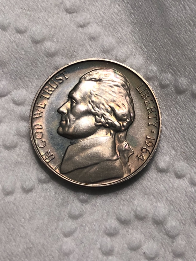 1964-Rainbow-Toned-Nickel