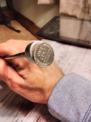 1953-D-Wheat-Penny-Sticks-To-Magnet-In-Weighs-3.2-Grams,-I-Think-It's-Silve