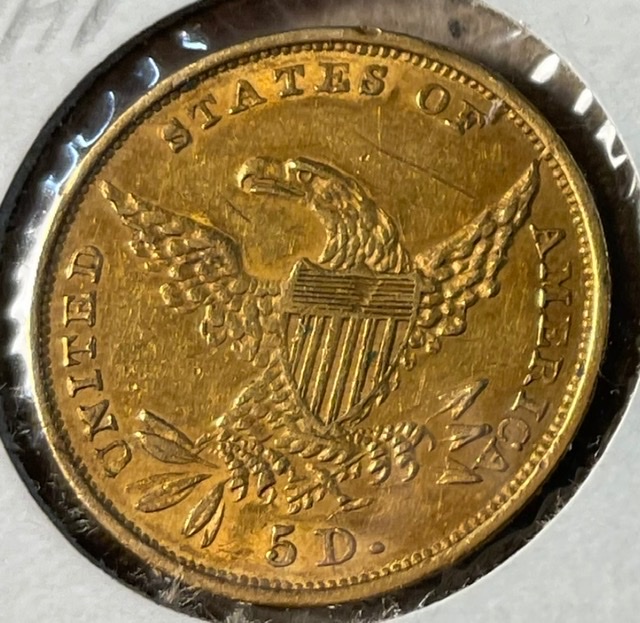 1836-Classic-Heads-Half-Eagle-Grade/Auth