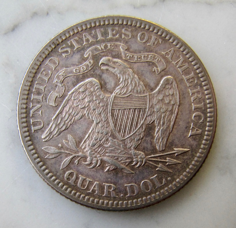 A-Small-Collection-Of-Seated-Liberty-Quarters