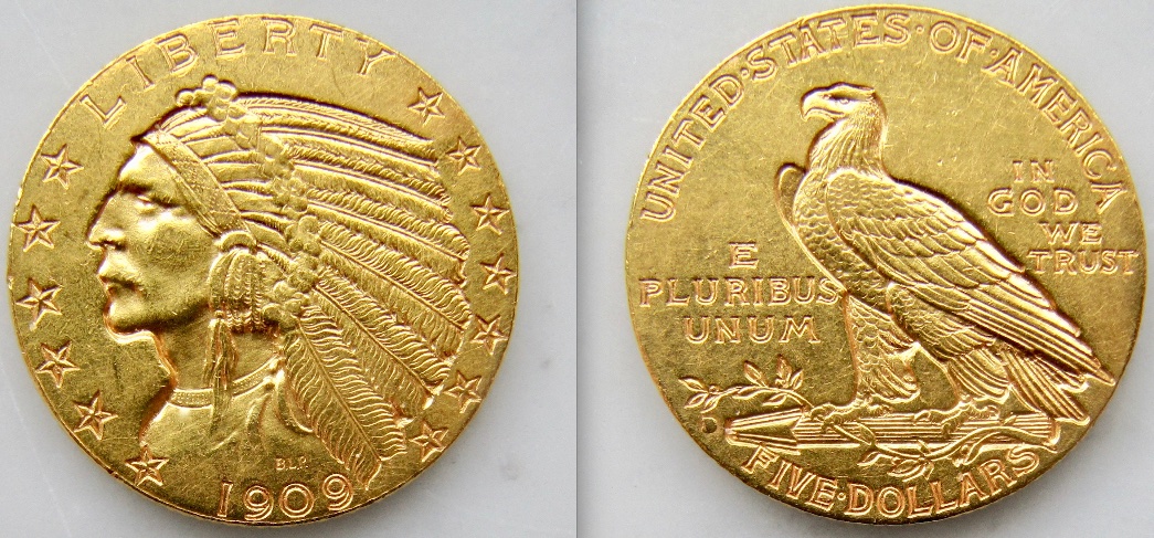 1909-D-Half-Eagle-For-Grading