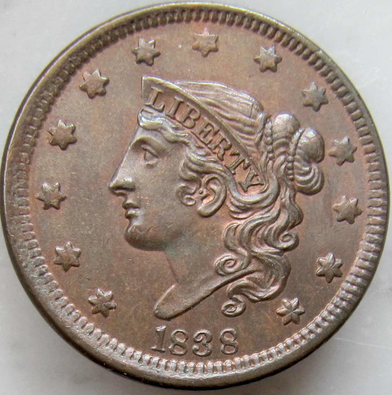 1818-Coronet-Head-Newcomb-10