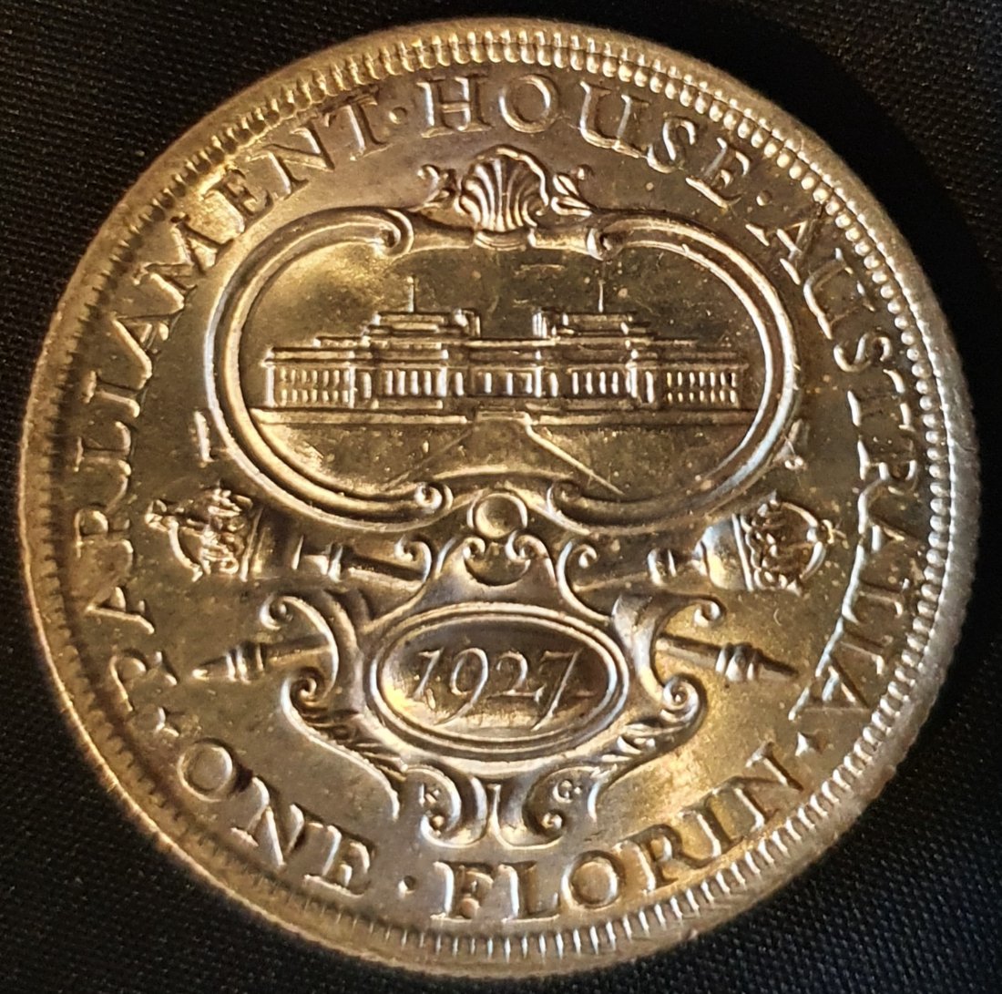 Florin-Friday:-1927-Canberra-George-V-Proof-Florin-PCGS-PR-67,-Only-400-Struck.