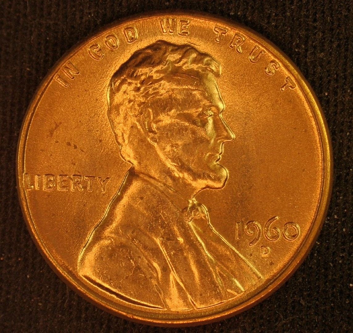 1960-D-Cent-With-Die-Crack-On-Abe's-Temple/Head