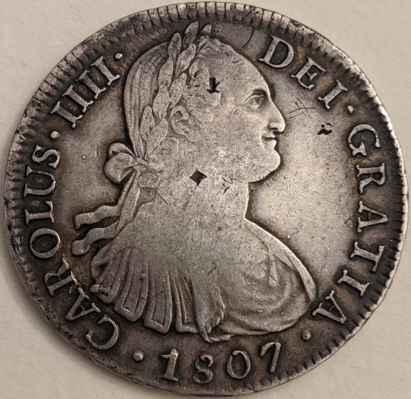 1807-Mexico-8-Reales---Genuine?---If-So,-Grade?