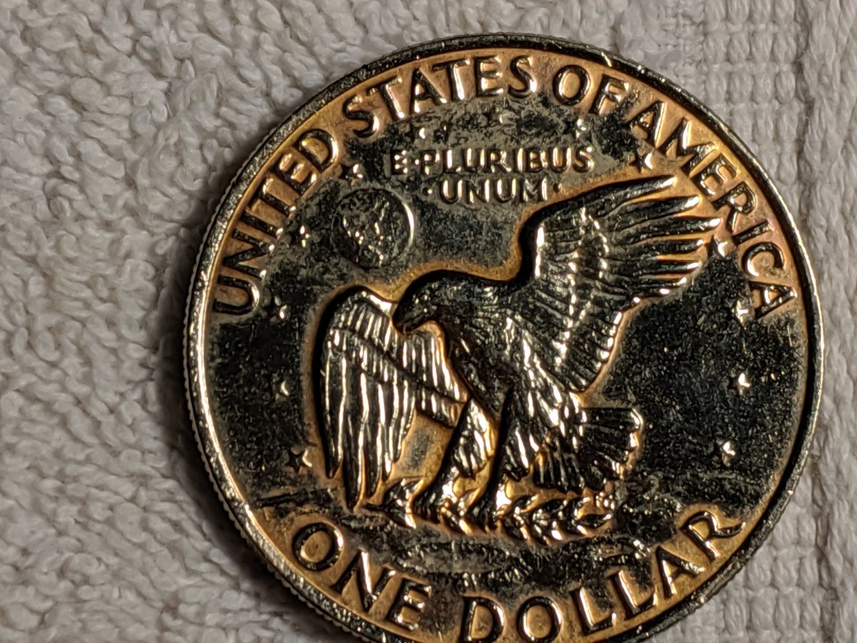 1972-P-Eisenhower-Dollar-Nice-Color