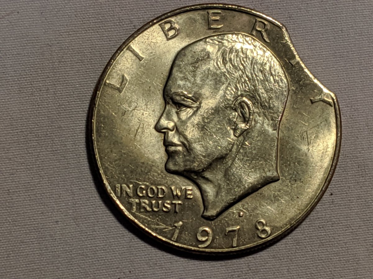 1978-D-Ike-Clipped-Planchet-Or-Doctored-Coin?