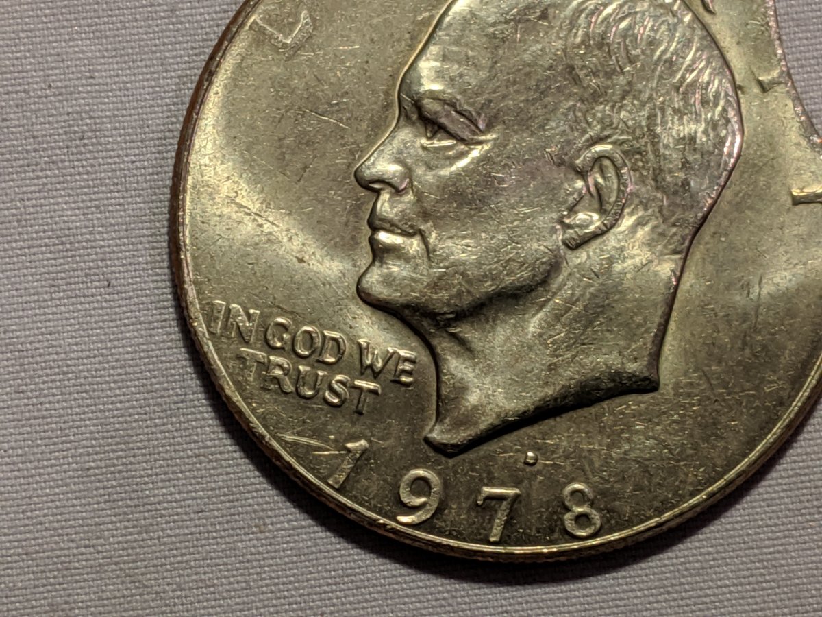 1978-D-Ike-Clipped-Planchet-Or-Doctored-Coin?