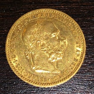 1897-Austria-Hungary-10-Corona-Gold