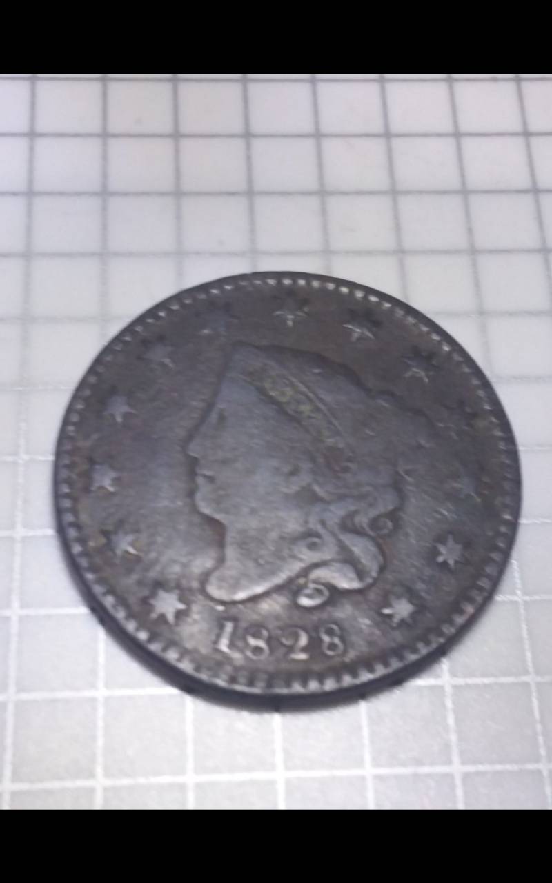 1828-Large-Cent-For-Grading