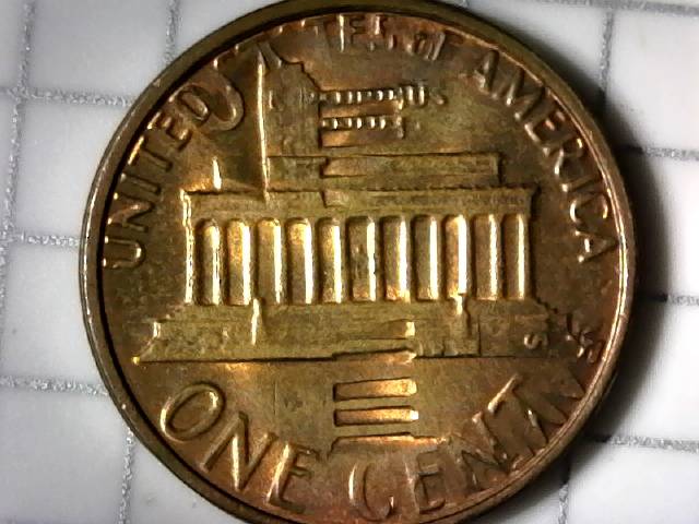 1981-Lincoln-Cent-Double-Struck-And-Rotated-90-Degrees-In-Collar-Found-Coin-Roll-Hunting