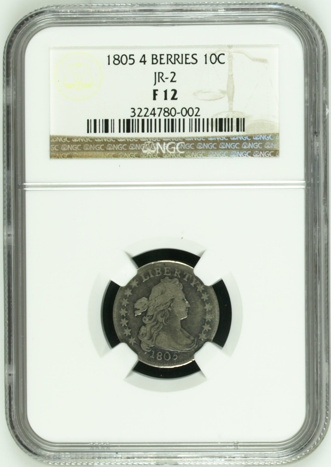 1805-4-Berries-Draped-Bust-Dime-10c-You-Vs-NGC