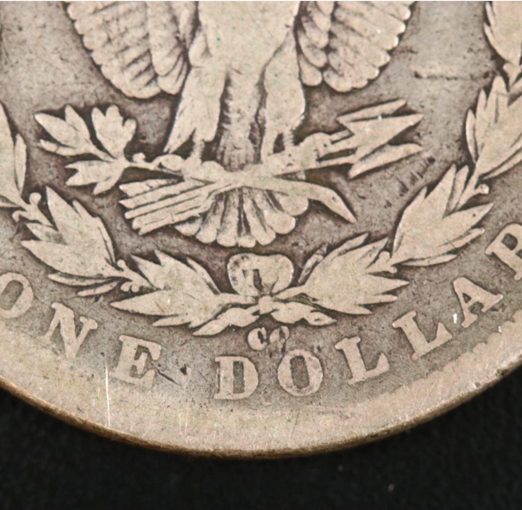 Morgan-1889-CC---Unusual-Mint-Mark.