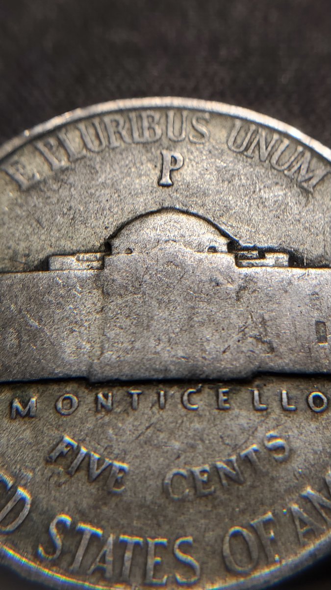 Yet-Another-1943-P-War-Nickel-With-Mint-Mark-Issue,-Tilted-Mint-Mark-Punch?