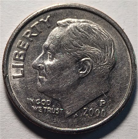 2000-Roosevelt-Dime-