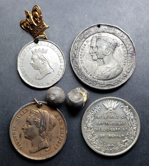 Medals/Tokens-Found-In-My-Grandpa's-Collection-Id:-Various-Exhibition-And-School-Medals