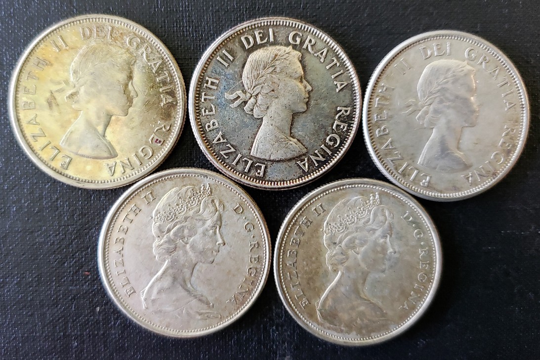 Canadian-Coins-From-Grandpa's-Collection