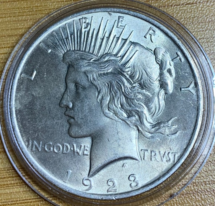 Help-Grading-My-Coins:-No-6:-1923---Peace-Dollar