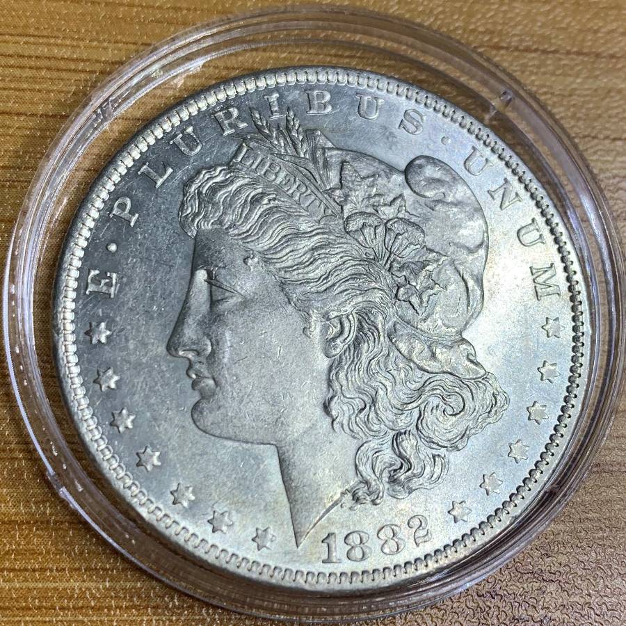 Help-Grading-My-Coins:-No3:-1882---O-Morgan