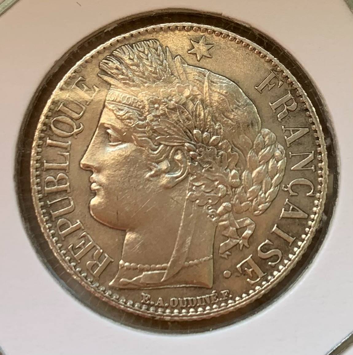 1-Franc-Ceres-1888-A---Please-Grade