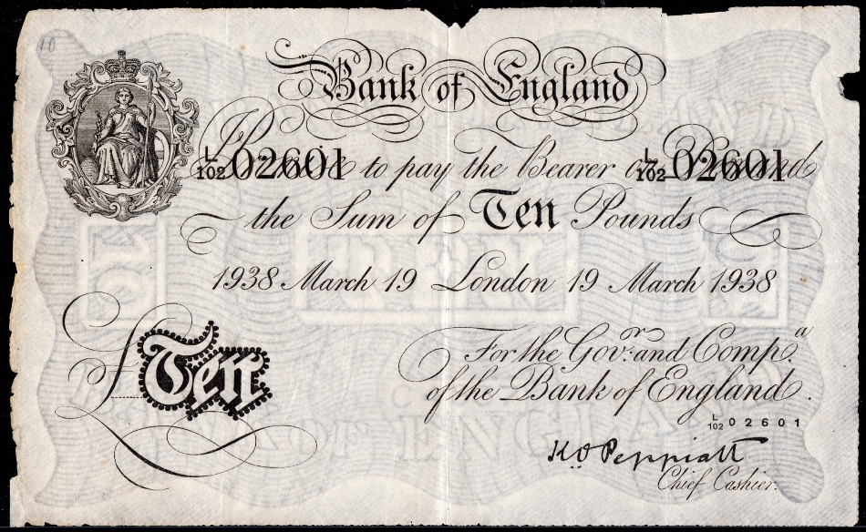 White-English-Banknotes