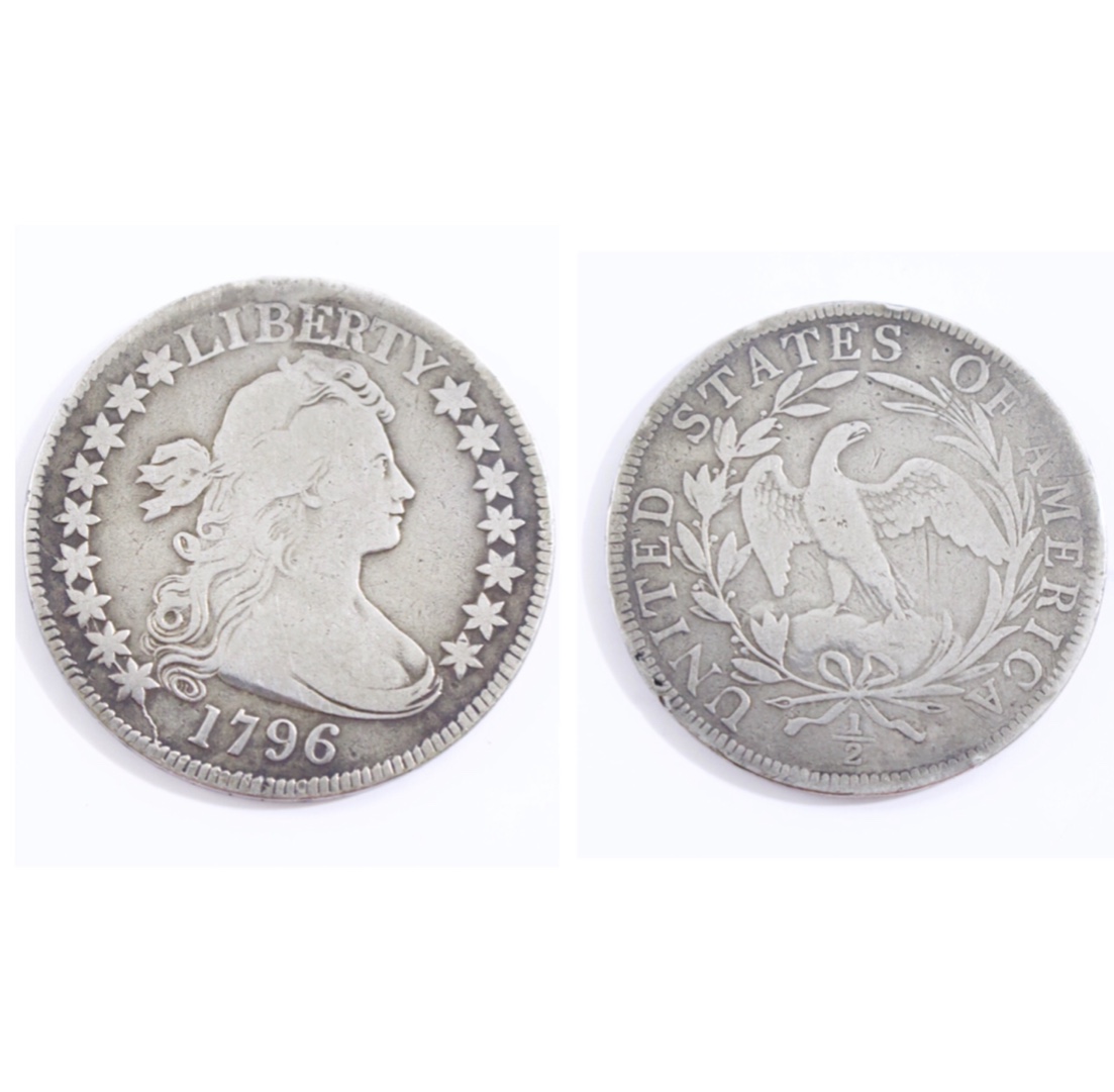Help-Me-Grade-My-Coin!-1796-16-Star-Half-Dollar-Draped-Bust.