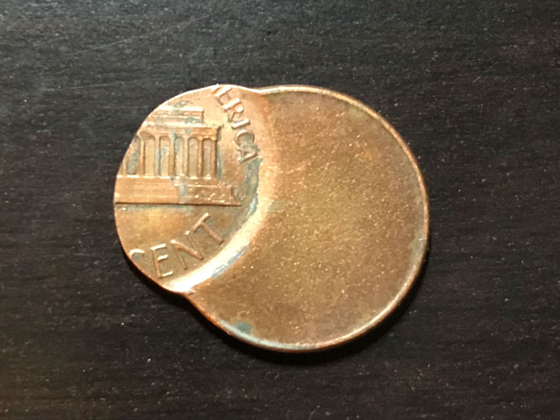 Very-Mis-Struck-Penny-With-Date-And-Mint