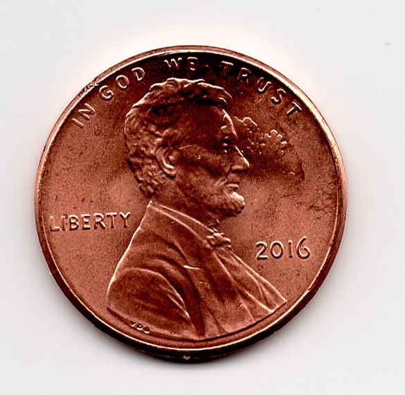 2016-Penny-With-What-Appears-To-Be-Partial-Imprints-From-A-Dime-In-It.