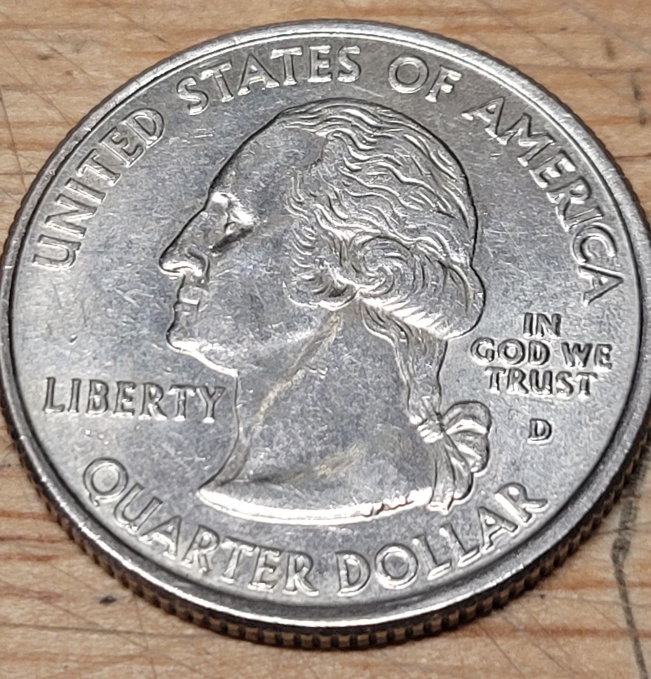 2007-Quarter-With-Possible-Doubling,-Worn-Die?