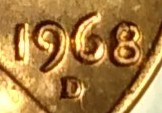 Are-These-Two-1968-D-Pennys-D/D?-Or-Worth-Keeping-Or-Selling?