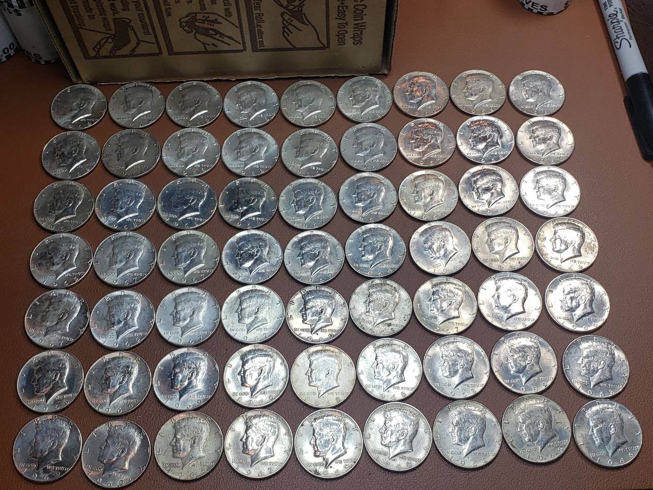 JFK-Half-Dollar-Roll-Hunters:-Silver,-Proofs-And-Other-Finds