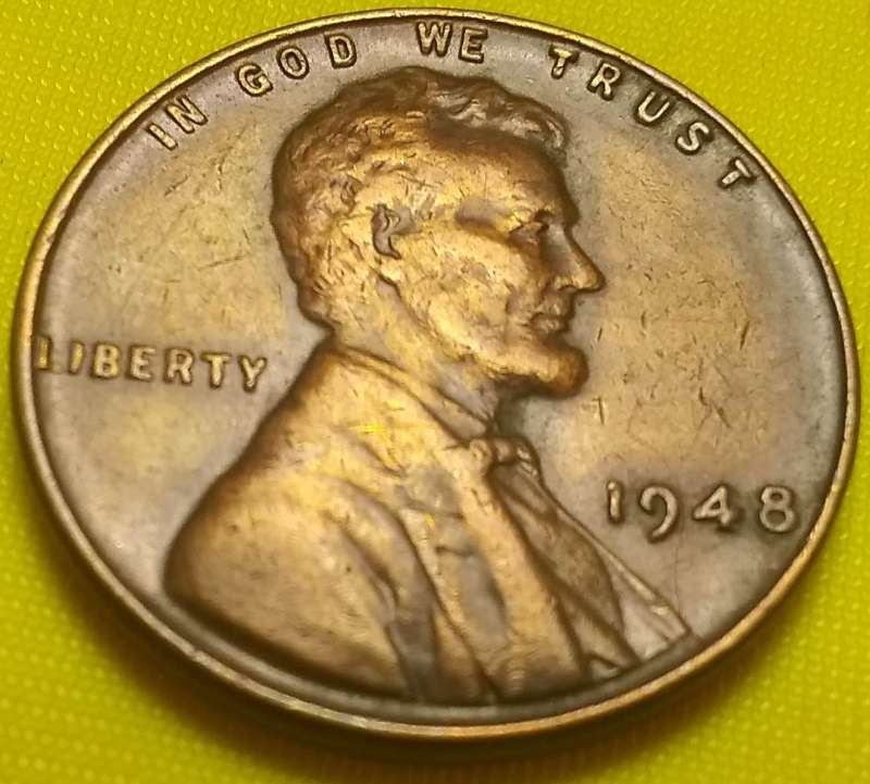1948-Wheat-Penny-With-VDB-On-The-Bottom.-Is-That-Normal?
