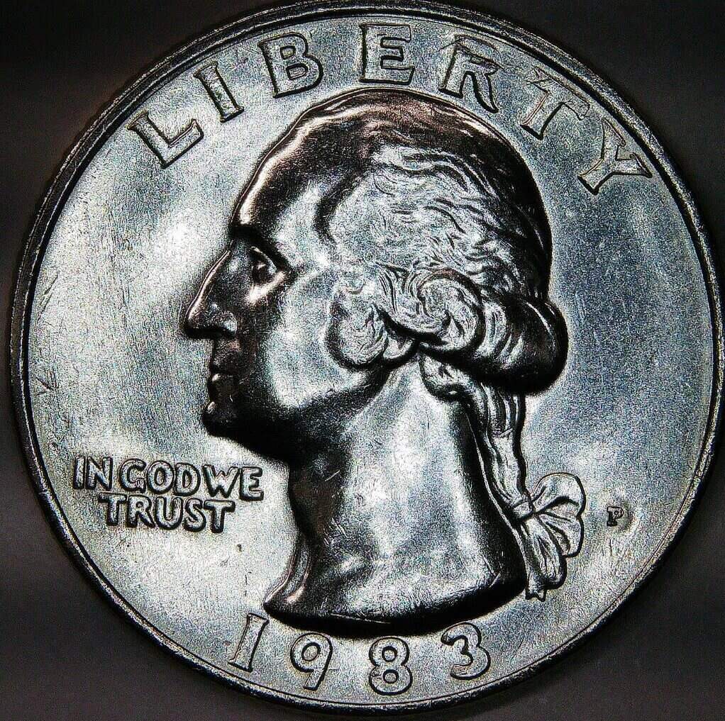 1983-P-Washington-Quarter-From-Souv.-Set