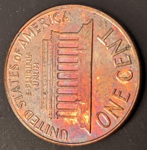 1963-D-Lincoln-Cent-Toning
