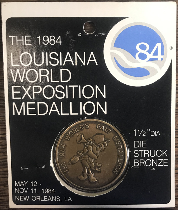Commems-Collection-Modern:-What-If?-1984-Louisiana-World-Exposition-Silver-Dollars