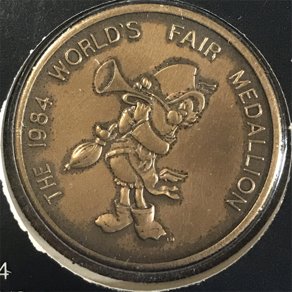 Commems-Collection-Modern:-What-If?-1984-Louisiana-World-Exposition-Silver-Dollars