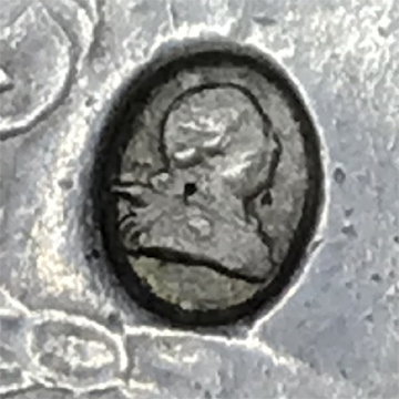 1792-8-Reales-Lima-W/-George-I-I-I-Counterstamp